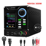 LinkMejor Programmable DC Power Supply Adjustable 305/3010/605/1203 with HD 4-Digit Color Display Precise Encoder Knobs USB Port Smart Cooling Fan