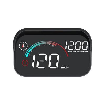 Universal Car Head Up Display HUD Digital GPS Speedometer Projector Screen Dashboard Odometer with Overspeed Alarm For All Cars