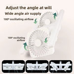 Tevorex E27 60W Dual Head Ceiling Fan with LED Light 3 Color Modes 3 Speeds 2H Timer Eye Care Fan Light with Remote Control for Indoor Use