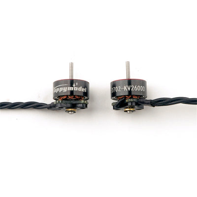 1.46g Super Light Happymodel SE0702 0702 23000KV 26000KV 28000KV 1S Brushless Motor for Mobula6 ELRS DIY 65mm / 75mm Whoop RC Drone FPV Racing