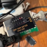 1- 30mhz 10W Standing Wave Meter Power Meter with 6 LED Indicators Portable SWR Meter