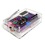 HU-017B DIY FM Radio Kit 87-108MHz LED Display Multifunction Adjustable Volume USB Power Portable Electronics Radio Assembly Kit High Sensitivity Noise Reduction