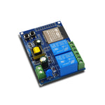 AC220V Power Supply ESP32 Wi-Fi bluetooth 2 Channel Relay Module ESP32 Secondary Development Board