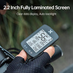 LinkMejor G2 Plus Bicycle Computer Wireless With Bluetooth ANT+ Cycling Speedometer IPX7 Waterproof Bike Odometer Stopwatch Bike Accessories for MTB Road Cycle/City Bike