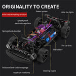 LinkMejor Q142 RTR 1/14 2.4G 4WD Drift RC Car Retro LED Light High Speed Full Proportional Flat On-Road Classic Vehicles Models Toys