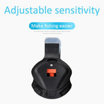 LinkMejor Fishing Finder Bite Alarm with LED Light Loud Sound Electronic Buzzer Rod Clip Fish Line Gear Alert