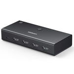 LinkMejor CM598 3 In 1 Out HD2.0 Switch 4K@60Hz 2K@120Hz With Remote HD Switcher Selector for Multiple Devices Plug and Play