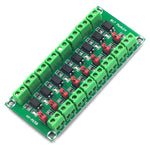 8-way Photoelectric Isolation Module Voltage Isolation Board Control Transfer Drive Board 817 Optocoupler Module