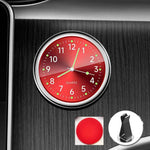 Car Dashboard Decoration Clock High Precision Quartz Clock with Night Glow Alloy Car Clock Watch