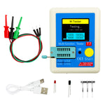 LCR-T7 Multifunction Transistor Tester 1.8 Inch Graphic Display Precision Component Analyzer for Capacitor Resistor Inductor Battery