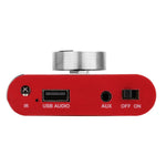 X100H 15W Stereo Amplifier Board 12/24V Speaker Audio Amplifier bluetooth 3.5mm AUX USB U-disk Input APP Control