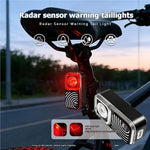 LinkMejor Smart Monitoring Warning Bicycle Taillight High Lumen Waterproof Bike Sensor Rear Light for MTB Road Cycling Safety