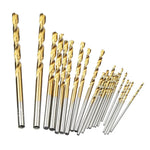 60PCS 1/1.5/2/2.5/3/3.5mm High Speed Steel Twist Drill Bit Professional Titanium Coated Drill Bit Tools Quality Power Tools