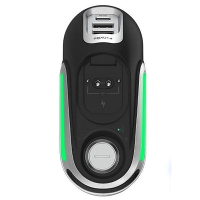 FURYCUBE R-Power Magnetic Mouse Charging Dock for Razers Mouse Wireless Charging Base RGB Lighting Volume Knob USB Hub Compatible with Raser Series Wireless Mouse