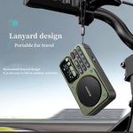 LinkMejor F22 Multimedia Radio Wireless bluetooth Speaker Digital Display HiFi Card Music Loudspeaker FM Radios Support U Disk TF Card Playback