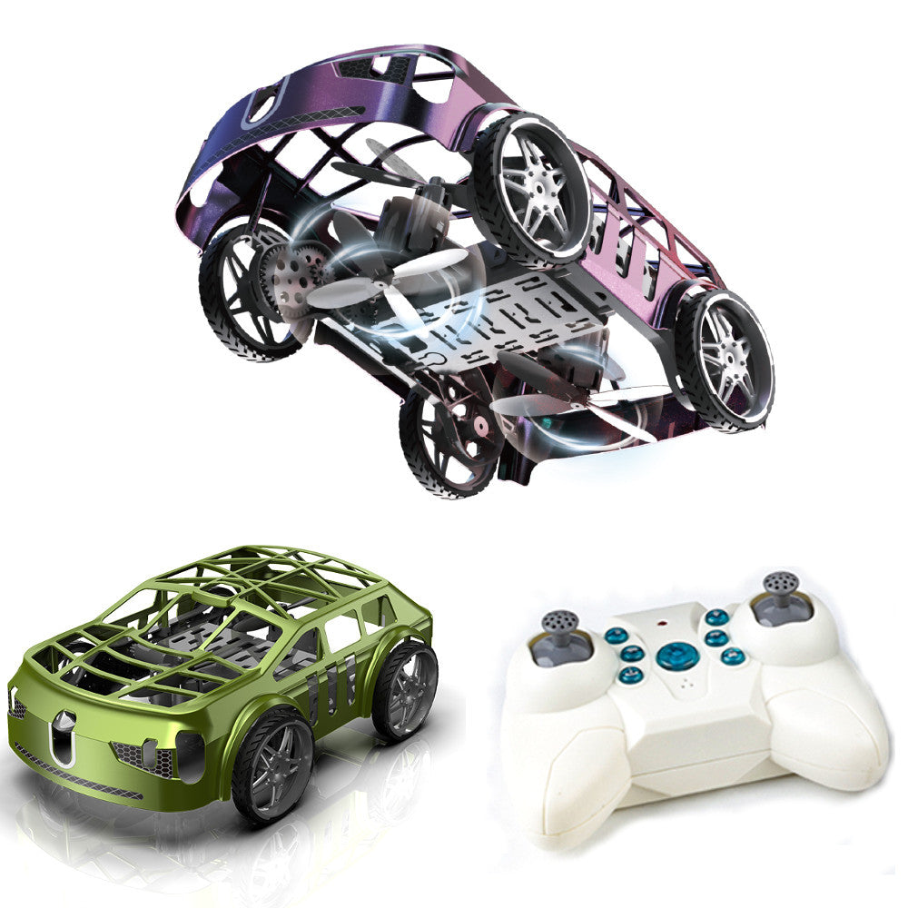 LinkMejor SG900 PRO 2-in-1 Land Air Altitude Hold Headless Mode LED Light 2.4G RC Flying Car Drone Quadcopter RTF