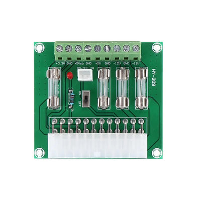 Desktop ATX Power Adapter Computer ATX Power Supply Board Transfer Outlet Wiring Adapter Extension Module