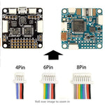SH1.0 Connectors and Pre-Crimped Cables Compatible with JST SH 1.0mm for SPRacingF3 Omnibus F4 Pro F7 Racing Drone 15cm Wire