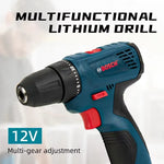 LinkMejor 120-LI for BOSCH Cordless Electric Drill 12V Lithium-Ion 2-Speed Adjustable High Torque Lightweight Power Tool for Wood and Metal Drilling No Battery No Charger