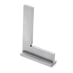 LinkMejor 100x70mm 90 Degree Angle Corner Square Ruler Wide Base Gauge Woodworking Tool