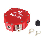 MA-06 Shortwave Antenna Base 100W High Power Built-In 1:1 Balun 3D-Printed ABS Portable Positive Vertical Horizontal Antenna Bracket for Outdoor Use