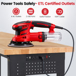 LinkMejor 96Inch Adjustable Work Bench 5000 LBS Capacity Heavy Duty Workbench with Power Outlet & Pegboard Rubber Wood Work Table for Garage Workshop Office Home