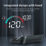 Universal Car Head Up Display HUD Digital GPS Speedometer Projector Screen Dashboard Odometer with Overspeed Alarm For All Cars