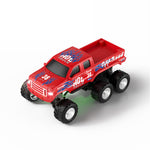 LinkMejor Q235 Q236 YW RTR Q Version 1/64 2.4G RWD Mini Alloy RC Car Six Wheel Off-Road Pickup Truck LED Light Support App Remote Control Three Speed Vehicles Models Pocket Toys Desktop Collection Gift For Boys