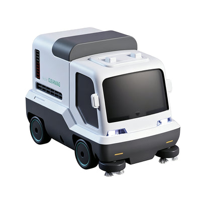 Desktop Vacuum Cleaner RC Car RTR 2.4G with Sound and Light Effects Exhaust Air Filtration Vehicles Models Toys