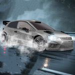 LinkMejor 2801 PRO RTR 1/28 2.4G 4WD RC Car Gyro Drift for POLO R LED Light On-Road Full Proportional Racing Vehicles Models Toys