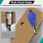 LinkMejor HD30-YG03 Bench Connector Dog For Woodworking Bench Dog MFT System Connecting Two Dog Hole Bench