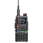 LinkMejor UV-5RH PRO Walkie Talkie 10W GPS 640 Channels Type-C Charging NOAA Weather Radio Two Way Ham Radio