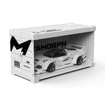 LinkMejor BUILT METAMORPH Series PB8844 PB8845 for Ferrari Rambo Supercar Model Building Block Assembly Kit with Container Display Box Brick Toy Set for Kids Children Gift