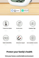2pcs Leiss Hygrometer xiaomi Mi Home APP -20°C to 70°C Intelligent Thermometer LCD Display Mi Home Integrated Smart Sensor