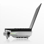 Flydigi BS3 Pro Laptop Cooling Base Three-Sided Intake Pressure Cooling 4000 RPM 48°C Temperature Drop Triple Noise Reduction RGB Lighting 4-Level Adjustable Stand App Control Detachable Filter 15.6"-21" Compatibility Gaming Laptop Cooler