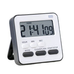LinkMejor Digital Kitchen Timer 24-Hour Countdown Memory Function Dual Alarm Snooze Magnetic Base Optional Colors