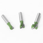 6mm 1/4" Shank T-Track Slotting & T-Slot Keyhole Cutter Router Bit Steel Handle 5/16" 3/8'' & 1/2'' Length Cutter For Wood