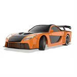 LinkMejor 4301/02/03/04 4305/06/07/08/09 RTR 1/43 2.4G 4WD Drift RC Car Optional Gyro Mini Race LED Light Radio Control High-Speed Motor On-Road Racing Vehicle Model Boys Gifts Outdoor Toys