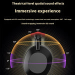 M5 Wireless Headset bluetooth 5.4 Headphone 40mm Titanium-plated Diaphragm Speaker 360° Surround Sound 35H Playback Low Game Delay Over-head Headphones