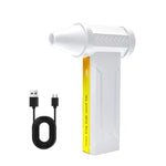 Turbo Fan X6 160,000 RPM Brushless Motor 10,000mAh Peak Battery 200W High-Speed Blower 4-Speed Settings Type-C Charging Industrial Dust Removal