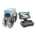 LinkMejor XJ2 MINI WiFi FPV with Folded 4.3" LED Screen Controller HD Camera Servo Gimbal Optical Flow Hover Brushless LED Foldable Pocket RC Drone Quadcopter RTF