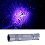LinkMejor ST02 365nm UV Flashlight Ultraviolet Light Black Light S2 S2+ Fluorescence Indicator Light Blacklight Banknote Validation Pen Torch 18650 Flashlight