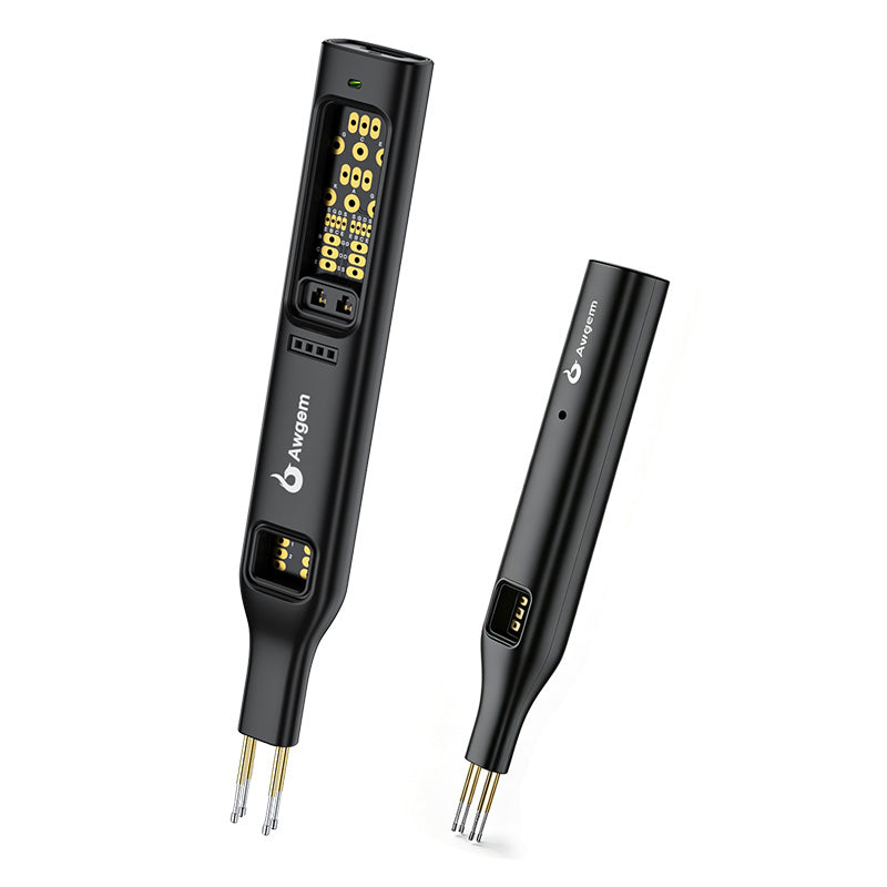 Awgem TO2P Multifunctional Optocoupler Tester Rechargeable Type-C 180mAh 48H Supports Optocoupler IGBT Thyristor NPN PNP NMOS PMOS 431