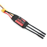 LinkMejor FLIER Series New 32-bit 60A Brushless ESC With 5V/6V 8A SBEC 2-6S Support Programming for RC Airplane