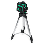LinkMejor 3D Green Auto Laser Level 12 Lines 360° Horizontal & Vertical Cross Build Tool Measuring Tools with 2 Batteries