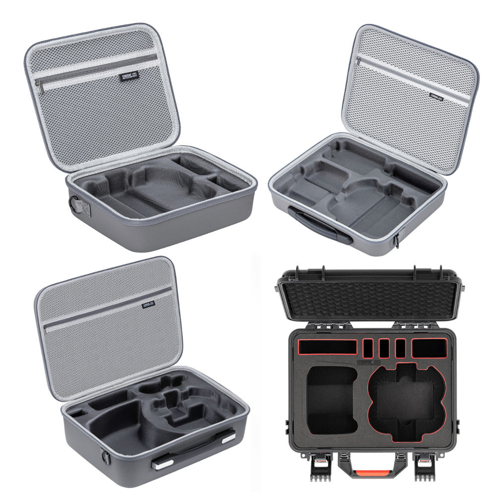 LinkMejor Portable Waterproof Storage Shoulder Bag Handbag Hard Shell Suitcase Carrying Box Case for DJI NEO 2 RC Drone