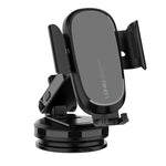 LinkMejor MV21 15W Wireless Charger Car Phone Holder Grip Mobile Clamp Stand Retractable Base Bracket Support for IPhone 15 14 13 for Samsung Galaxy S24 for Huawei Pura 70 Ultra