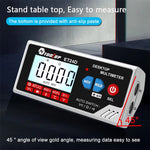 LinkMejor ET24D 6000 Counts True RMS Desktop Multimeter Auto-Recognition AC DC Voltage Tester Capacitance Temperature Continuity NCV Measurement LCD Backlit Rechargeable Lithium Battery Compact Design