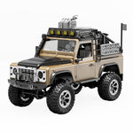 LinkMejor KF90 1/12 2.4G 4WD RC Car Rock Crawler Truck Full Proportional Control Off-Road Climbing Car with Lights RTR