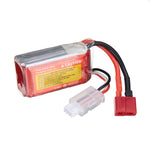 LinkMejor Power 7.4V 1000mAh 35C 2S LiPo Battery T Deans Plug for RC Drone